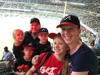 Braves Family Pic